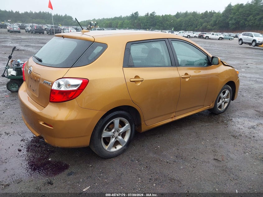 Vin: 2t1ku4ee6ac277798, lot: 46245874, toyota matrix 20104