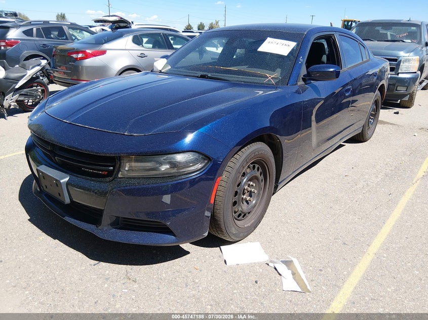 Vin: 2c3cdxkt5gh206300, lot: 46245892, dodge charger police 20162