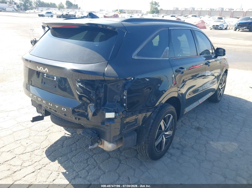 Vin: 5xyrl4lc2ng082407, lot: 46245900, kia sorento s 20224