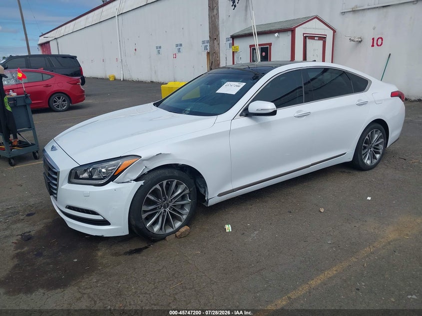 Vin: kmhgn4je9fu024022, lot: 46245904, hyundai genesis 3.8 20152