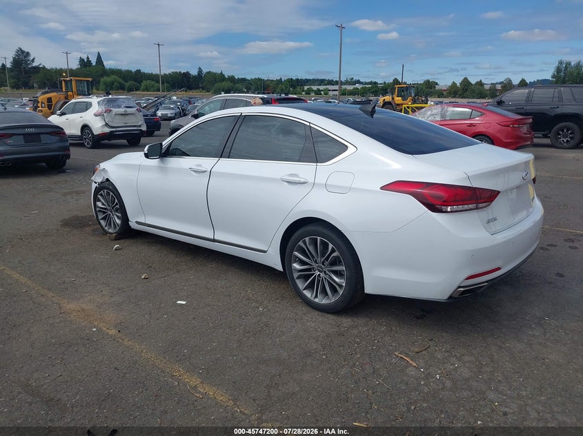 Vin: kmhgn4je9fu024022, lot: 46245904, hyundai genesis 3.8 20153