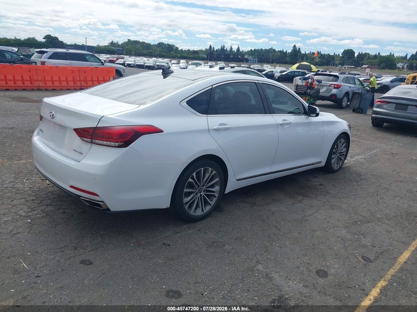 Vin: kmhgn4je9fu024022, lot: 46245904, hyundai genesis 3.8 20154