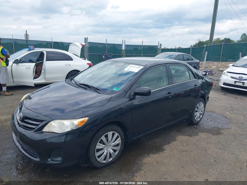 Vin: jtdbu4ee4dj120389, lot: 46245924, toyota corolla le 20132