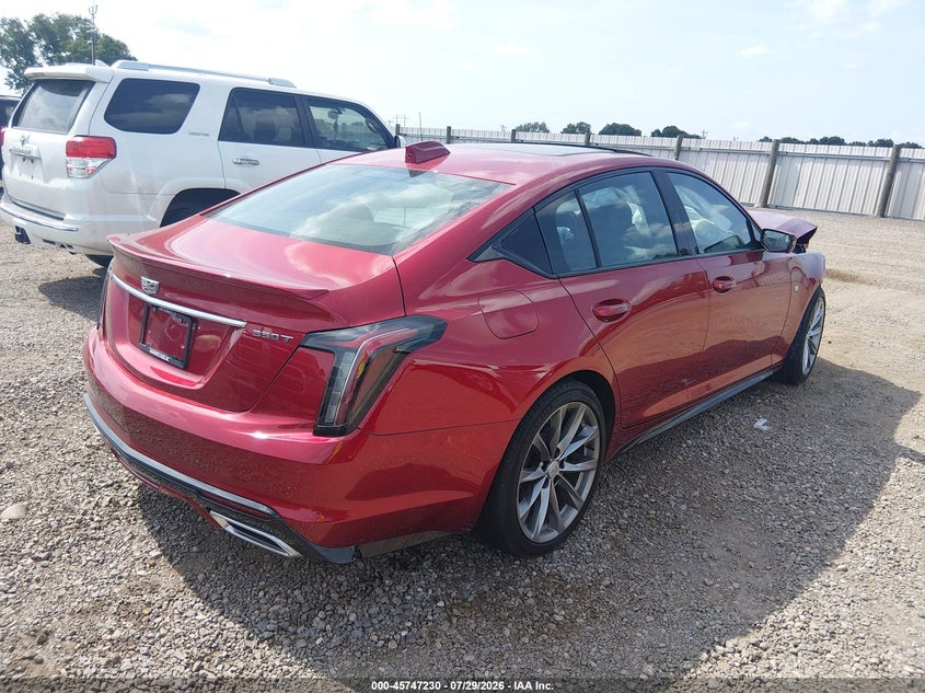 Vin: 1g6dp5rk5s0117769, lot: 46245934, cadillac ct5 sport rwd 20254