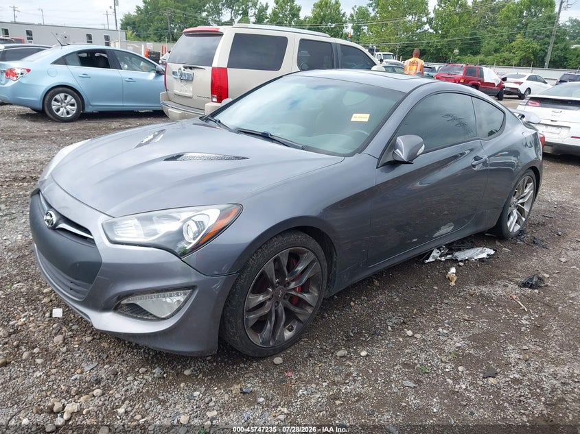 Vin: kmhhu6kj6fu128370, lot: 46245939, hyundai genesis 3.8 ultimate 20152