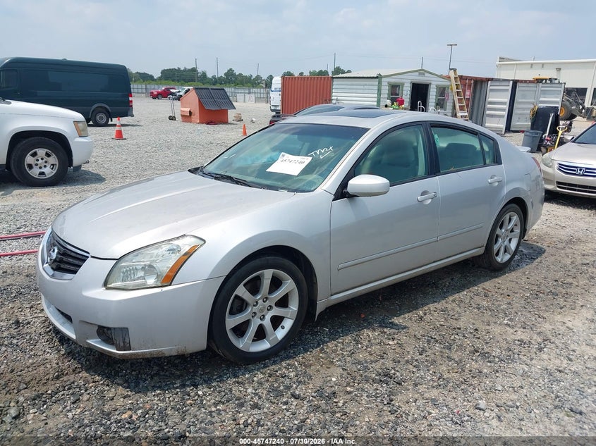 2007 Nissan Maxima, Обычный износ, IAAI, VIN 1N4BA41E47C800127 — фото 2