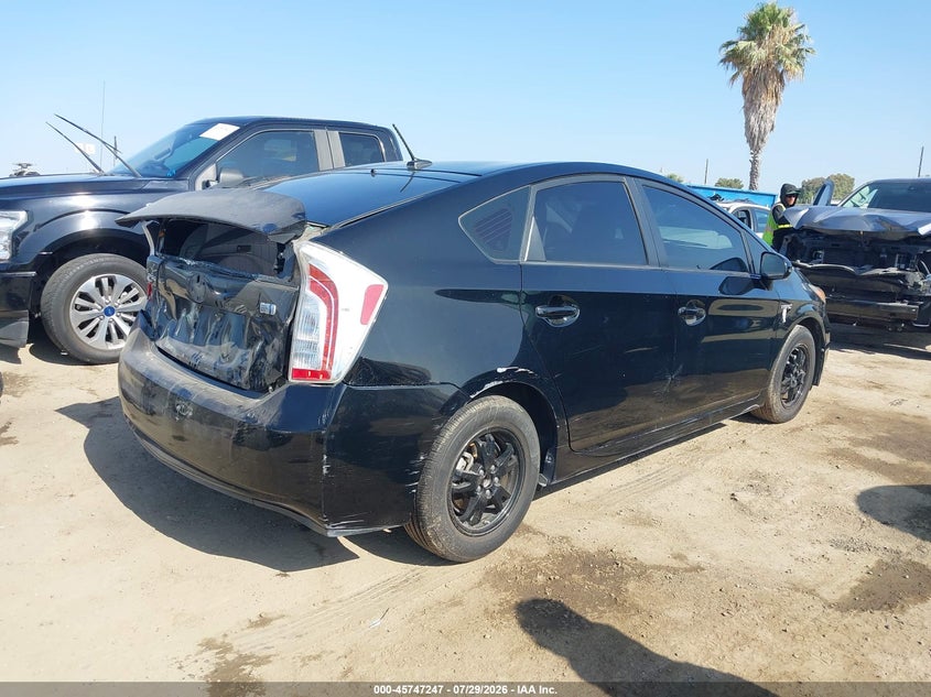 Vin: jtdkn3du4f1915980, lot: 46245951, toyota prius four 20154