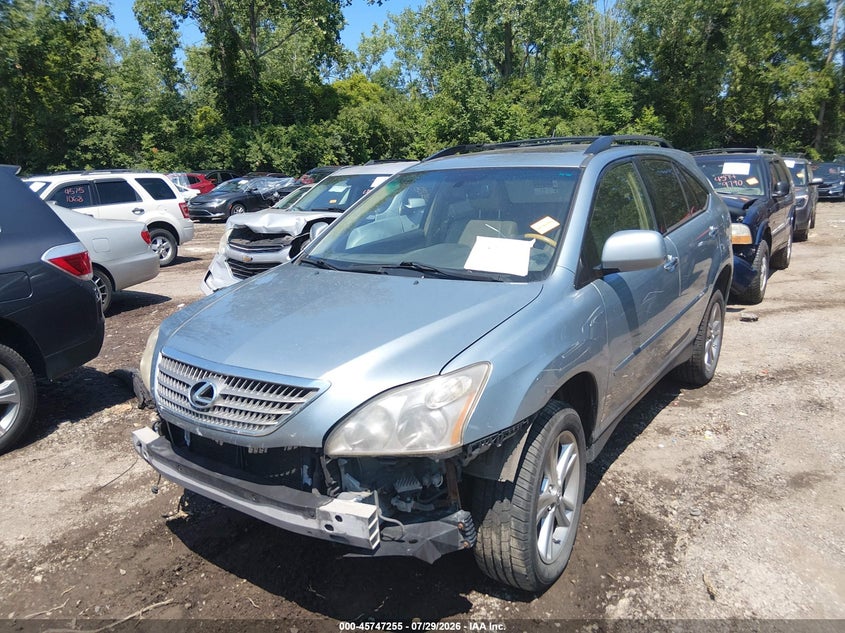 2008 LEXUS RX 400H auction photo 2