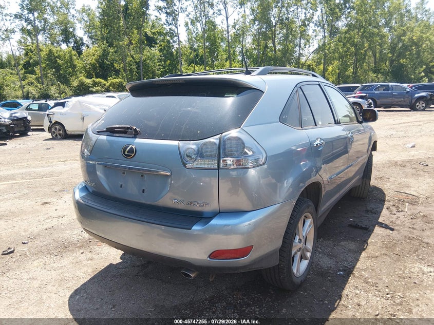 2008 LEXUS RX 400H auction photo 4
