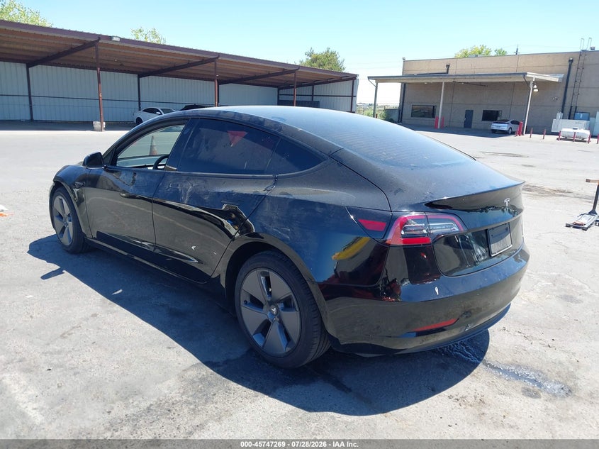 2023 TESLA MODEL 3 auction photo 3