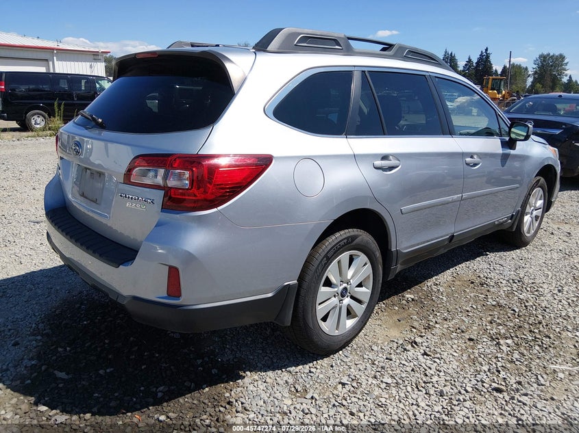 Vin: 4s4bsacc9f3249575, lot: 46245978, subaru outback 2.5i premium 20154
