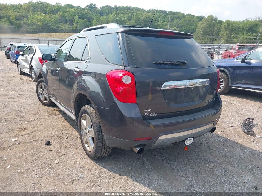 Vin: 2gnflhe36e6218369, lot: 46245979, chevrolet equinox ltz 20143
