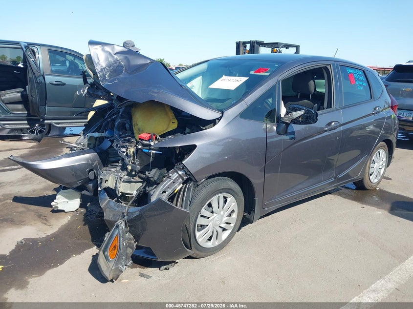 Vin: 3hggk5h58fm778995, lot: 46245986, honda fit lx 20152