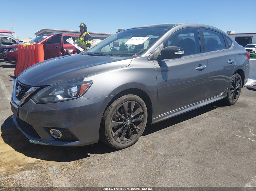 Vin: 3n1cb7ap6hy380204, lot: 46245992, nissan sentra sr turbo 20172
