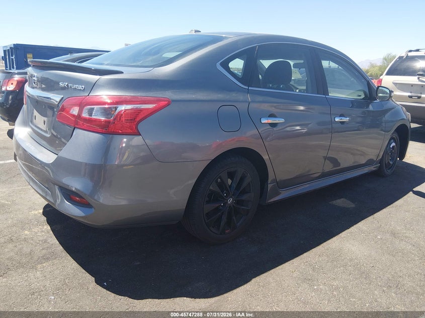 Vin: 3n1cb7ap6hy380204, lot: 46245992, nissan sentra sr turbo 20174