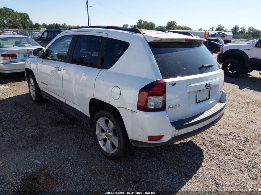 Vin: 1c4njdeb4hd191902, lot: 46245995, jeep compass latitude 20173