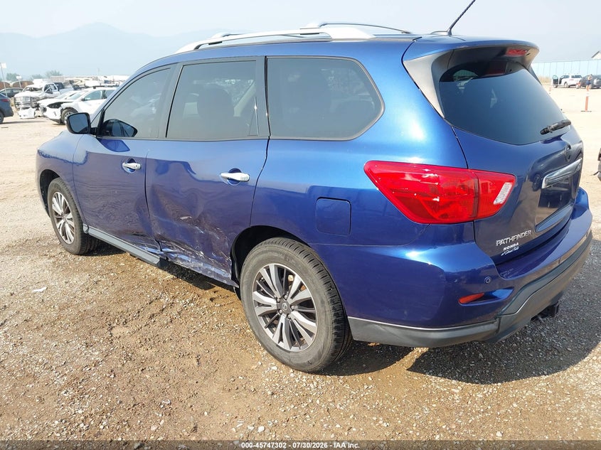 Vin: 5n1dr2mm9jc671100, lot: 46246006, nissan pathfinder sv 20183