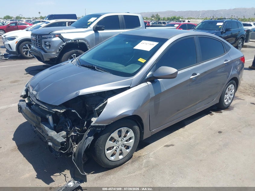 Vin: kmhct4ae7fu885400, lot: 46246013, hyundai accent gls 20152