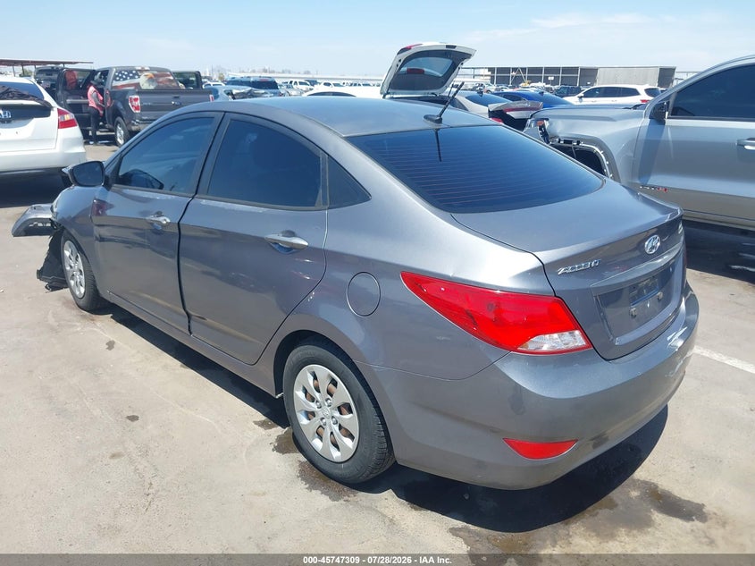 Vin: kmhct4ae7fu885400, lot: 46246013, hyundai accent gls 20153