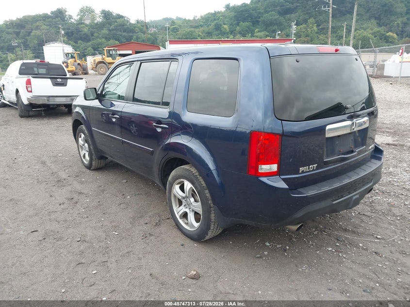 Vin: 5fnyf4h58eb042207, lot: 46246017, honda pilot ex-l 20143