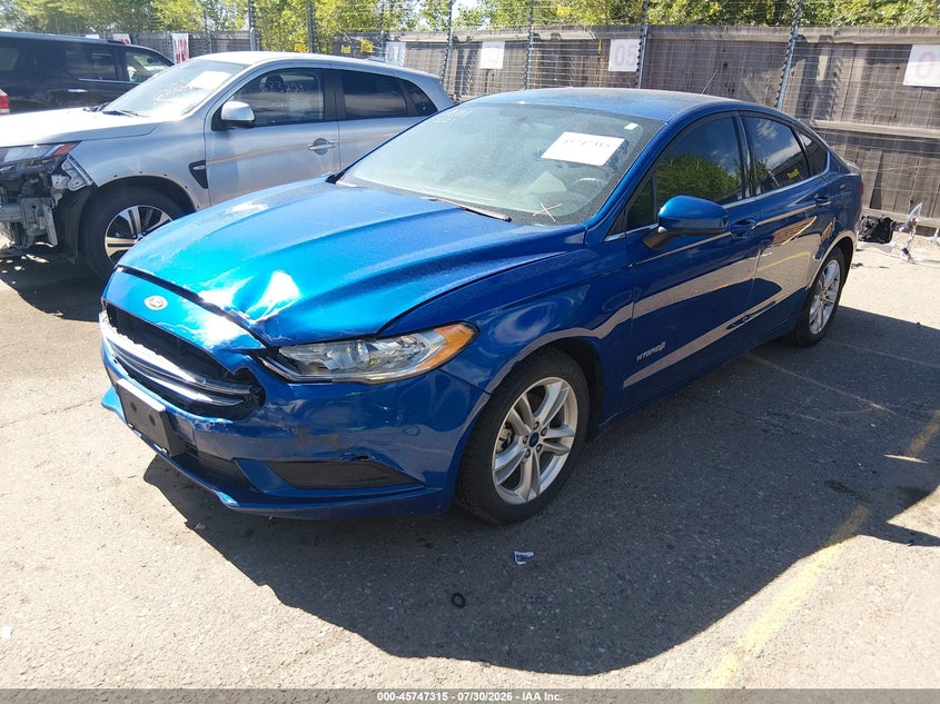 Vin: 3fa6p0uu3jr176342, lot: 46246018, ford fusion hybrid s 20182