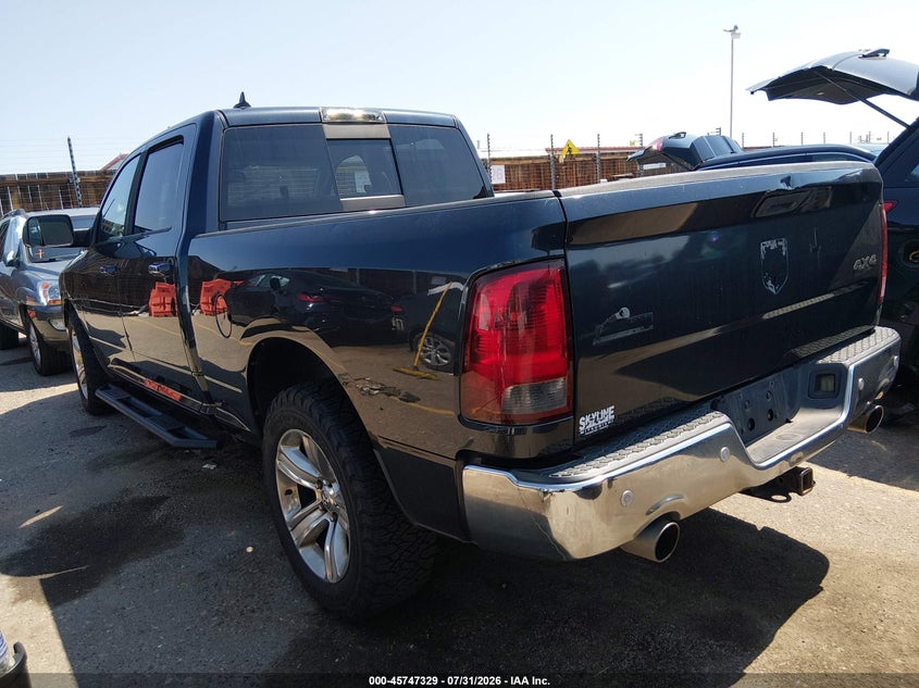 Vin: 1c6rr7tt8es282130, lot: 46246033, ram 1500 big horn 20143