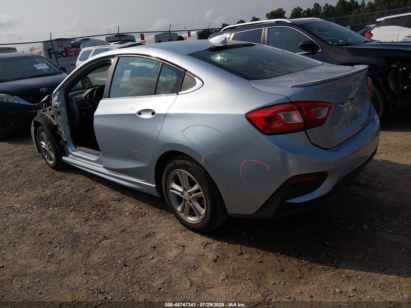 Vin: 1g1be5sm7h7136015, lot: 46246045, chevrolet cruze lt auto 20173