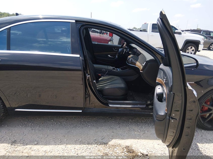 2014 MERCEDES-BENZ S 550 auction photo 5