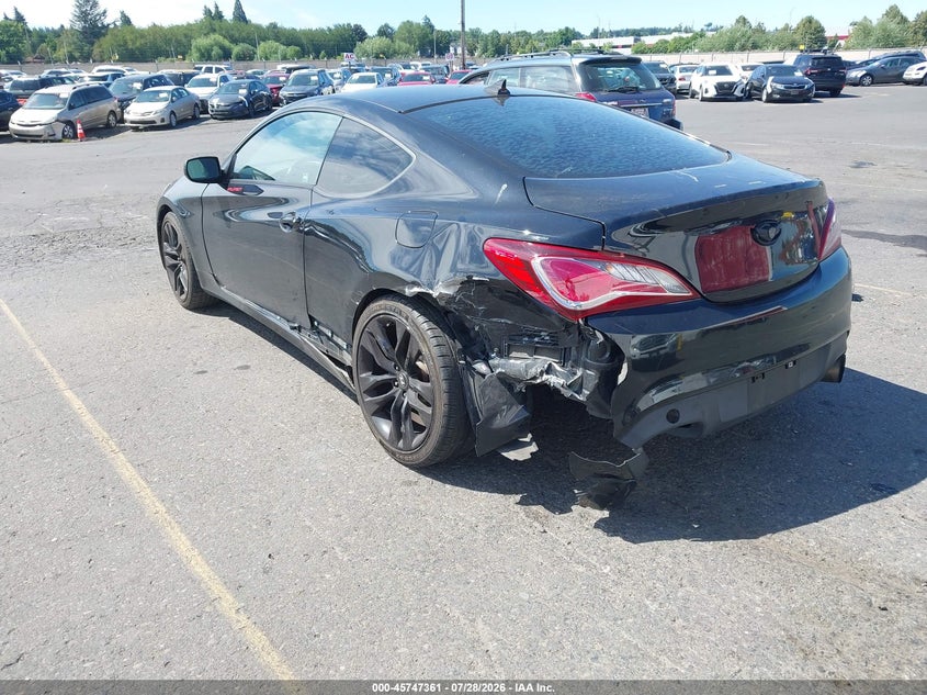 Vin: kmhht6kd6eu116635, lot: 46246065, hyundai genesis 2.0t r-spec 20143