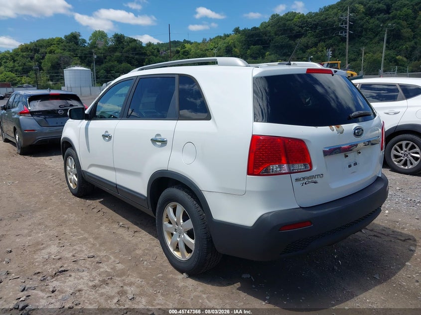 Vin: 5xykt4a2xdg357872, lot: 46246070, kia sorento lx v6 20133
