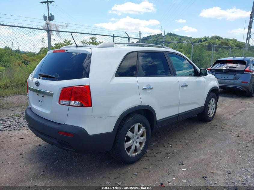 Vin: 5xykt4a2xdg357872, lot: 46246070, kia sorento lx v6 20134