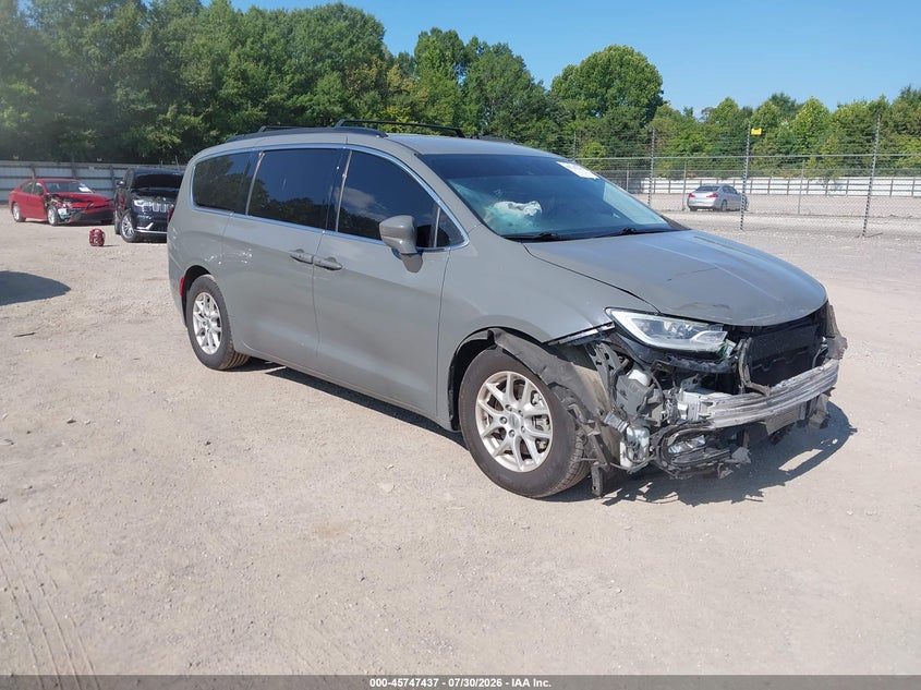 Vin: 2c4rc1bg8nr185913, lot: 46246141, chrysler pacifica touring l 2022 img_1