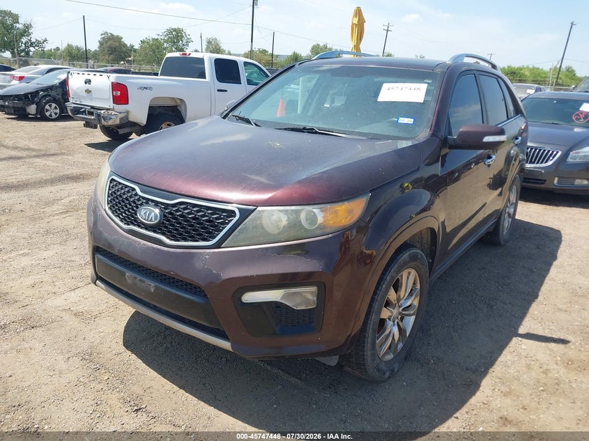 Vin: 5xykw4a23bg162068, lot: 46246152, kia sorento sx v6 20112