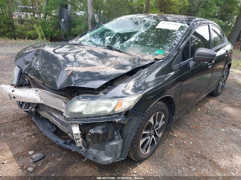 2015 HONDA CIVIC auction photo 2