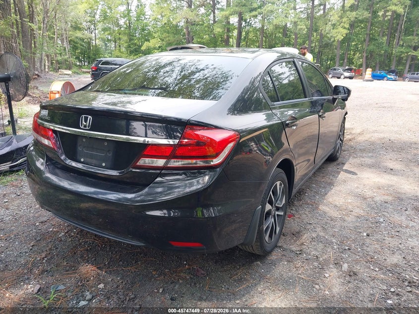 2015 HONDA CIVIC auction photo 4