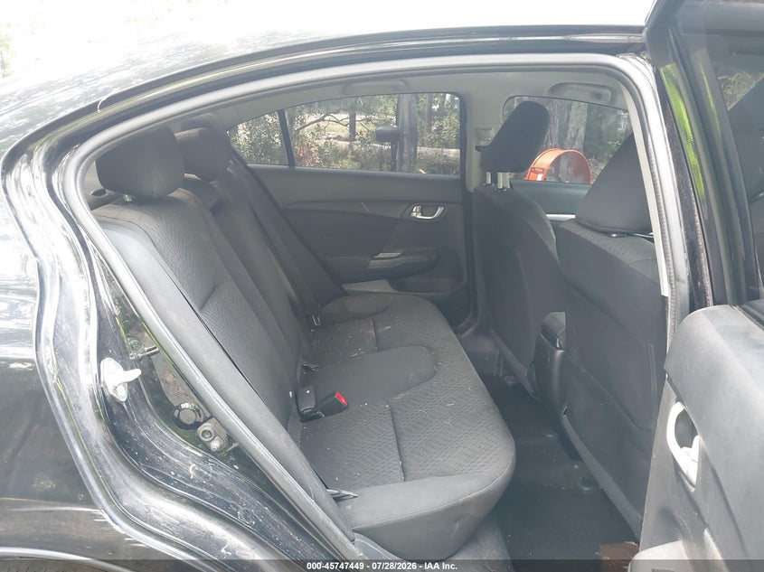 2015 HONDA CIVIC auction photo 8