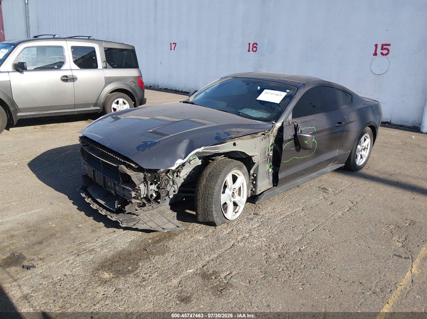 Vin: 1fa6p8th1j5123693, lot: 46246167, ford mustang ecoboost 20182