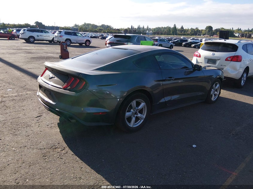 Vin: 1fa6p8th1j5123693, lot: 46246167, ford mustang ecoboost 20184