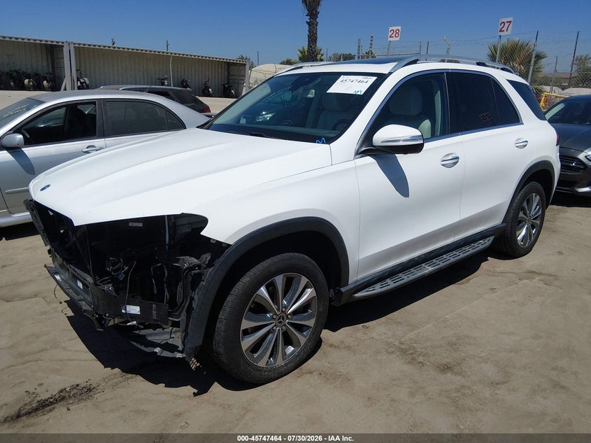 Vin: 4jgfb4jbxla242302, lot: 46246168, mercedes-benz gle 350 20202