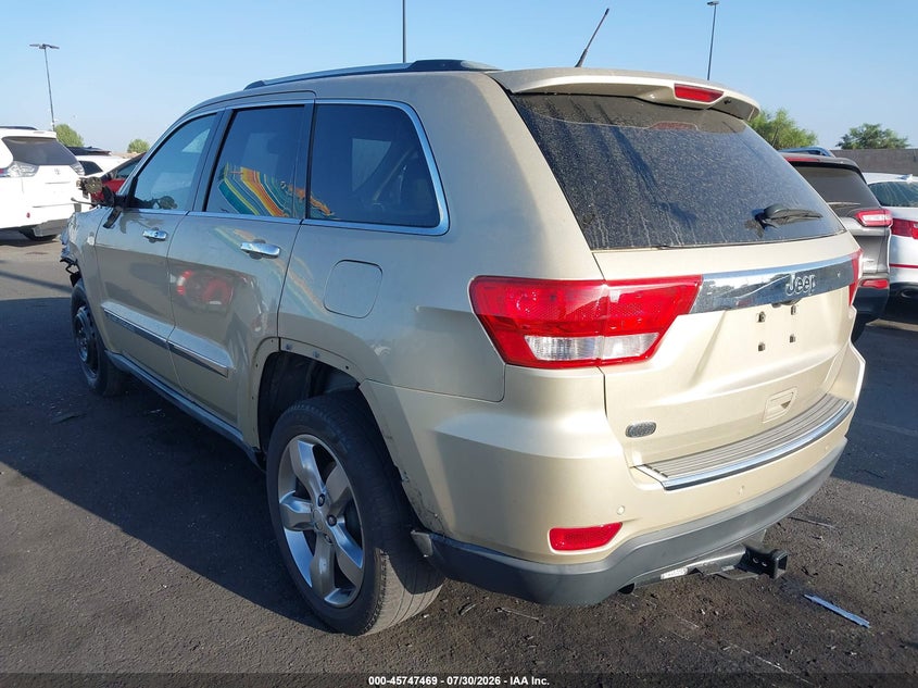 Vin: 1j4rs6gg2bc651102, lot: 46246173, jeep grand cherokee overland 20113