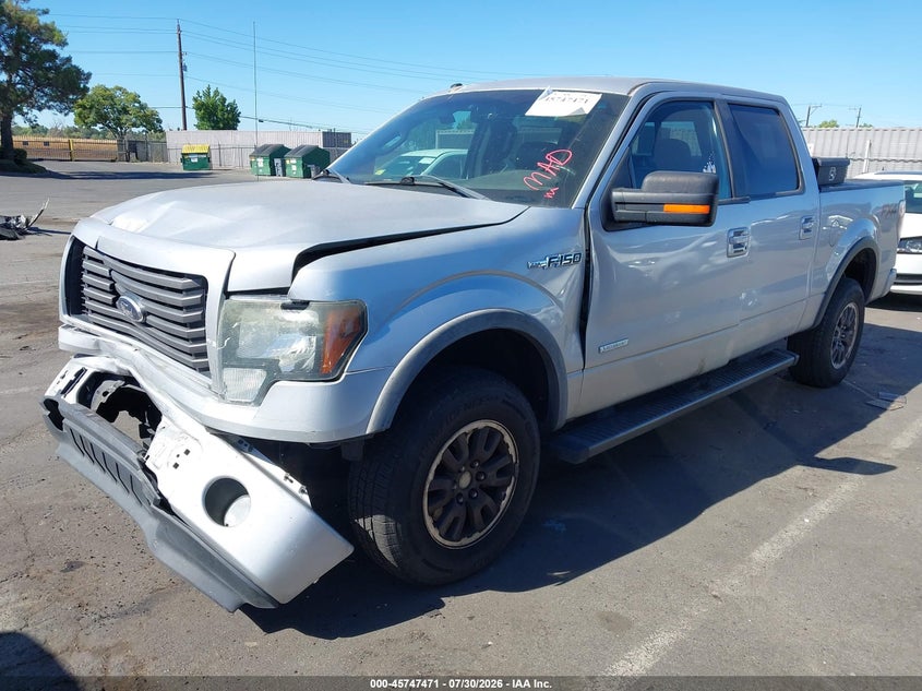 Vin: 1ftfw1et6ckd68953, lot: 46246175, ford f-150 fx4 20122
