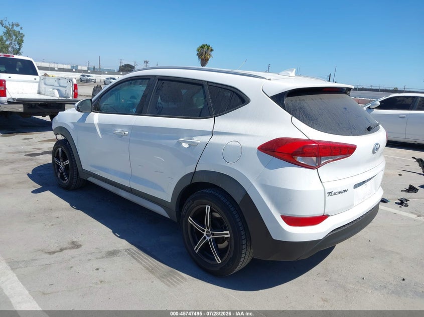 Vin: km8j33a4xju816993, lot: 46246199, hyundai tucson sel 20183