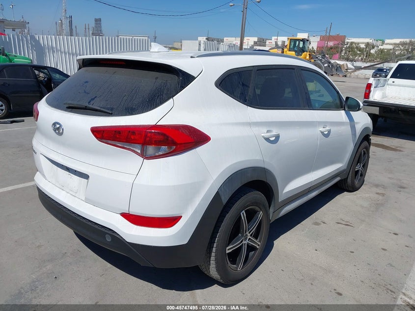 Vin: km8j33a4xju816993, lot: 46246199, hyundai tucson sel 20184