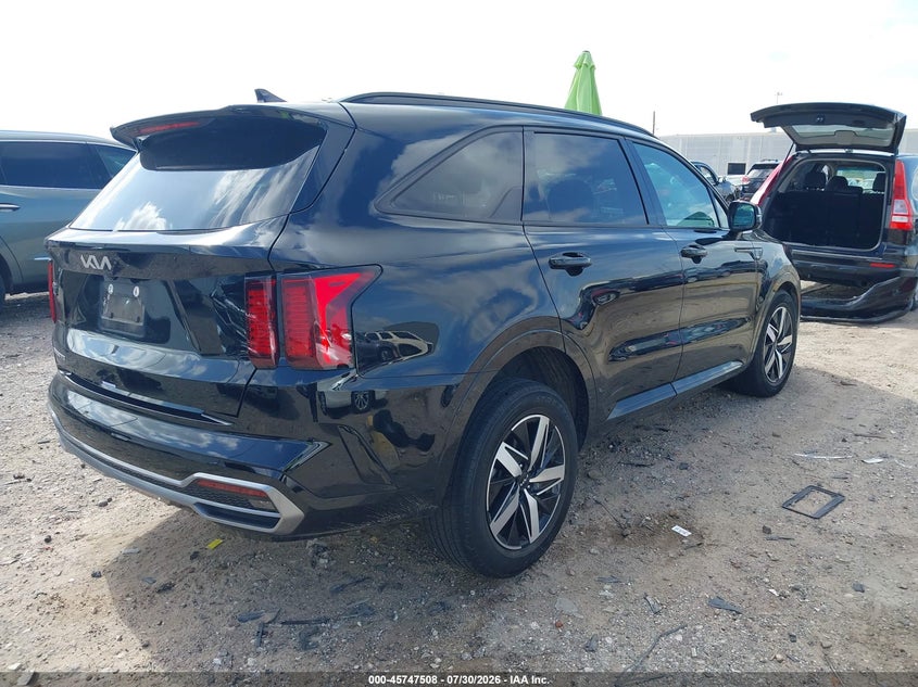 Vin: 5xyrl4lc9pg174410, lot: 46246212, kia sorento s 20234
