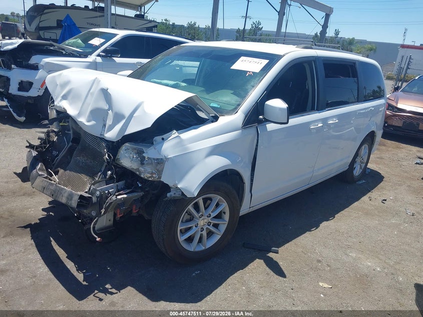 Vin: 2c4rdgcgxkr611496, lot: 46246215, dodge grand caravan sxt 20192