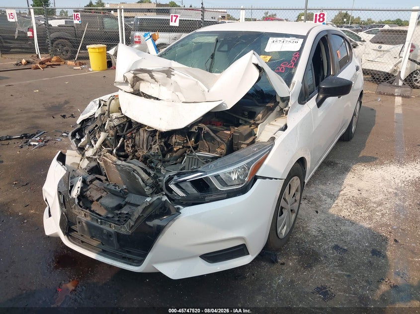 Vin: 3n1cn8dv9ll867717, lot: 46246224, nissan versa s xtronic cvt 20202