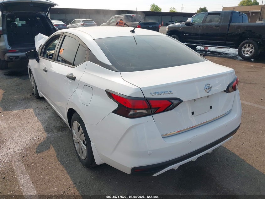 Vin: 3n1cn8dv9ll867717, lot: 46246224, nissan versa s xtronic cvt 20203