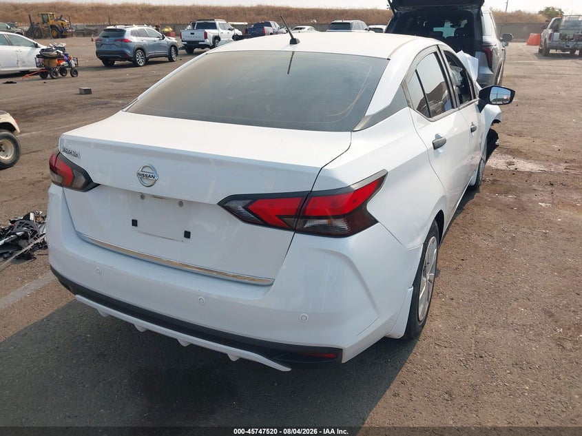 Vin: 3n1cn8dv9ll867717, lot: 46246224, nissan versa s xtronic cvt 20204