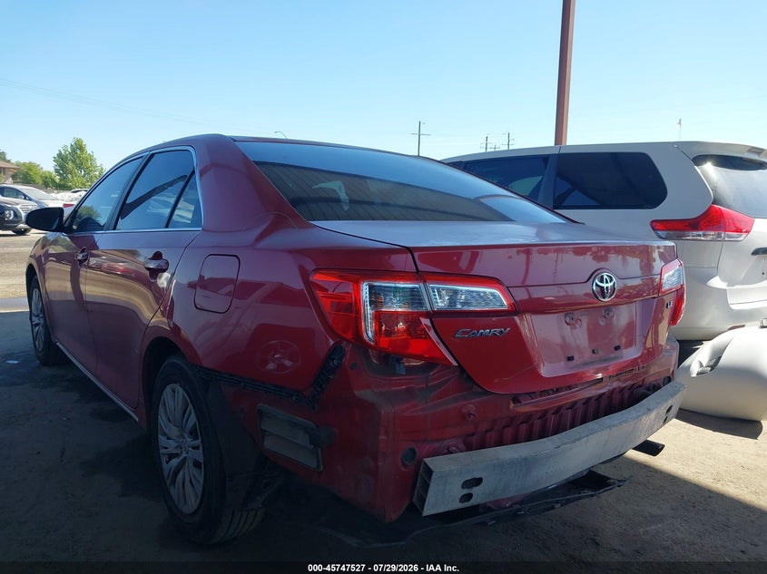 Vin: 4t1bf1fk3du670223, lot: 46246231, toyota camry le 20133