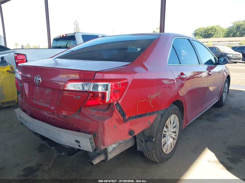 Vin: 4t1bf1fk3du670223, lot: 46246231, toyota camry le 20134